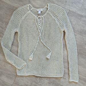 Loft Open Stitch Sweater